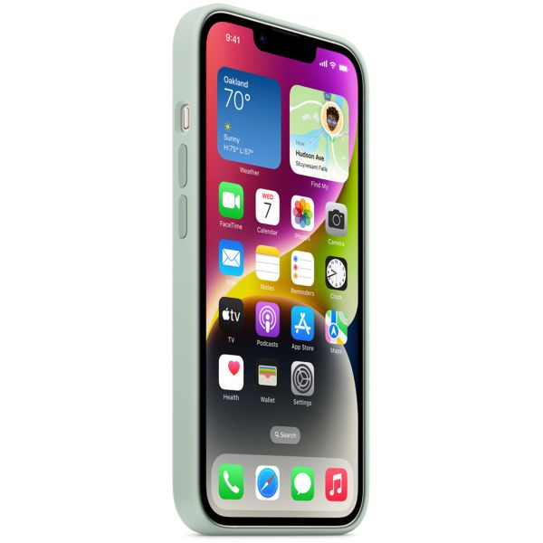 Apple Silicone Backcover MagSafe Apple iPhone 14 - Succulent