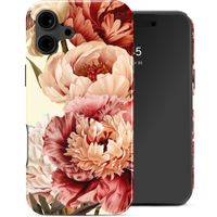 Selencia Vivid Backcover met MagSafe Apple iPhone 16 - Vintage Peony