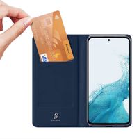 Dux Ducis Slim Softcase Bookcase Samsung Galaxy A54 (5G) - Donkerblauw