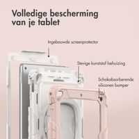 imoshion Rugged Kidsproof Backcover Apple iPad 6 (2018) 9.7 inch / iPad 5 (2017) 9.7 inch / Air 2 (2014)/Air 1 (2013) - Lichtroze