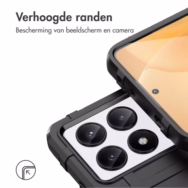 imoshion Rugged Shield Backcover Xiaomi Poco X6 Pro - Zwart