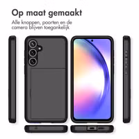 imoshion Backcover met pasjeshouder Samsung Galaxy A55 - Zwart