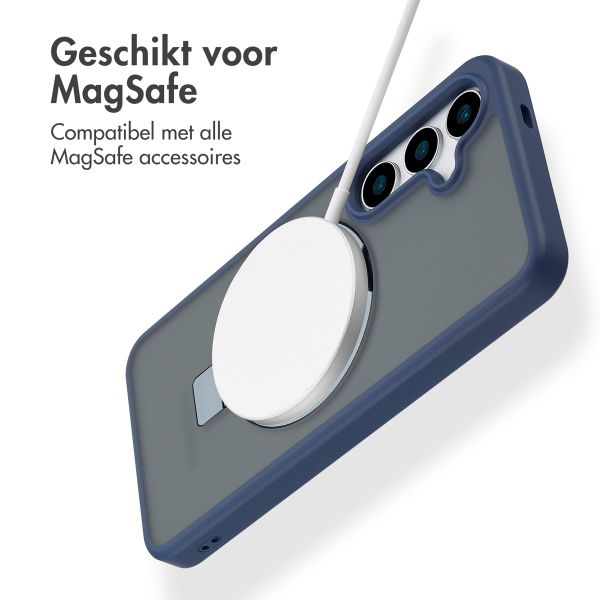 Accezz Ring Stand Backcover met MagSafe Samsung Galaxy S24 - Blue