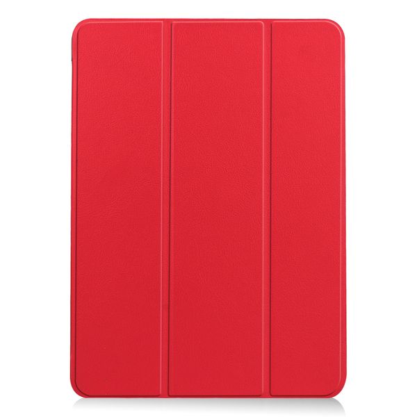 imoshion Trifold Bookcase iPad Air 11 inch (2024) M2 / Air 5 (2022) / Air 4 (2020) - Rood