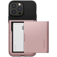 Spigen Slim Armor CS Backcover iPhone 13 Pro - Rosé Goud