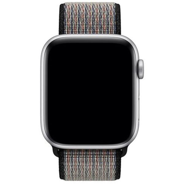 Apple Nike Sport Loop Band Apple Watch Series 1-10 / SE / Ultra (2) - 42/44/45/46/49 mm - Zwart Multi