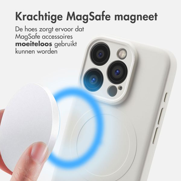 imoshion Color Backcover met MagSafe Apple iPhone 15 Pro - Beige