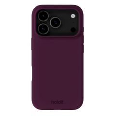 Holdit Silicone Case Apple iPhone 17 Pro - Deep Plum