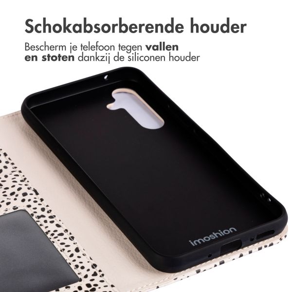 imoshion Design Bookcase Samsung Galaxy A54 (5G) - Desert Dots