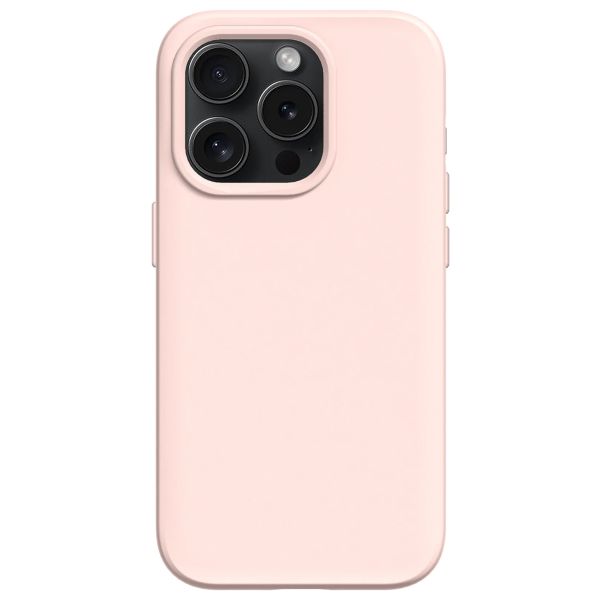 RhinoShield SolidSuit Backcover MagSafe iPhone 15 Pro - Classic Blush Pink