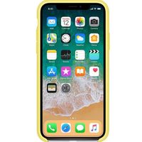 Apple Silicone Backcover iPhone X - Lemonade