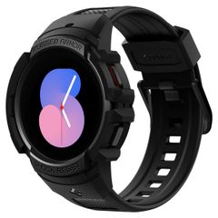 Spigen Rugged Armor™ Pro Case Samsung Galaxy Watch 4 / 5 - 40 mm - Black