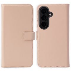 Selencia Echt Leren Bookcase Samsung Galaxy S26 Plus - Dusty Pink