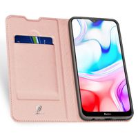 Dux Ducis Slim Softcase Bookcase Xiaomi Redmi 8 - Rosé Goud