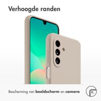 Accezz Liquid Silicone Backcover Samsung Galaxy A26 - Stone