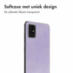 imoshion Design hoesje Samsung Galaxy A51 - Topo Lilac