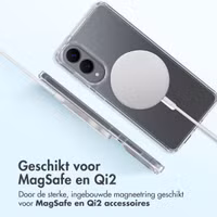 Accezz Xtreme Impact Backcover met MagSafe Samsung Galaxy S25 Edge - Transparant