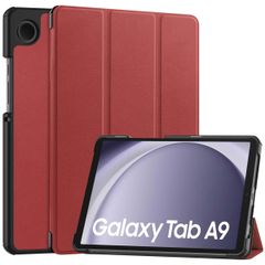 imoshion Trifold Bookcase Samsung Galaxy Tab A9 8.7 inch - Rood