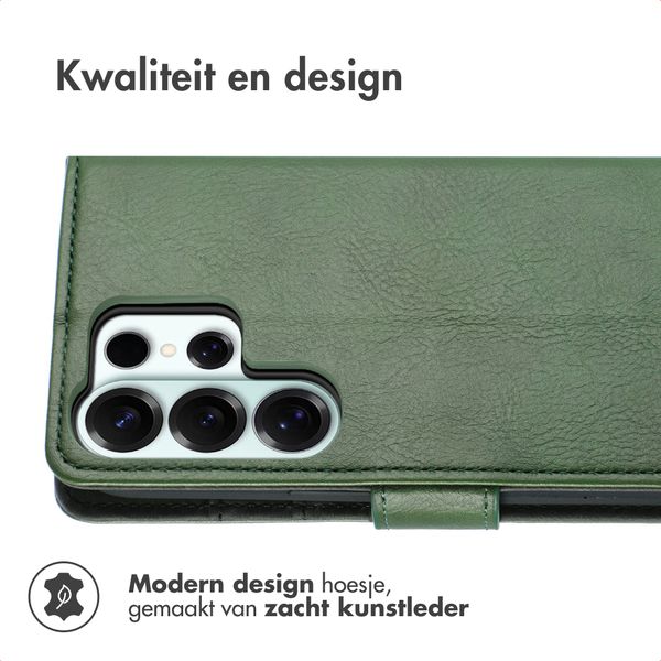 imoshion Luxe Bookcase Samsung Galaxy S26 Ultra - Groen