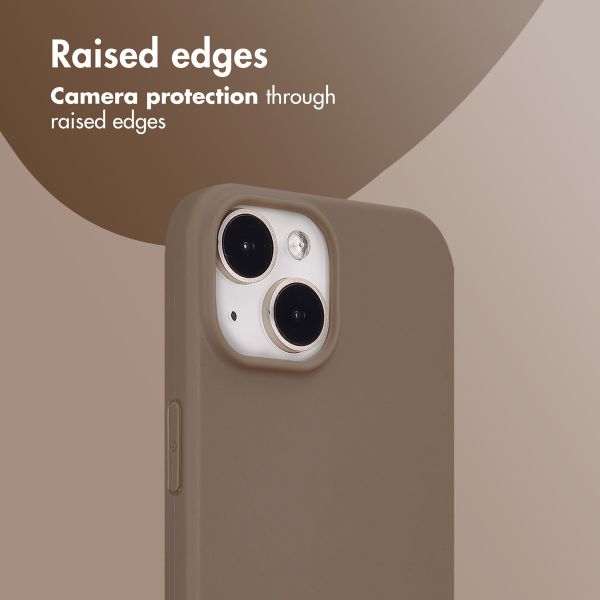 imoshion Color Backcover Apple iPhone 15 - Bruin