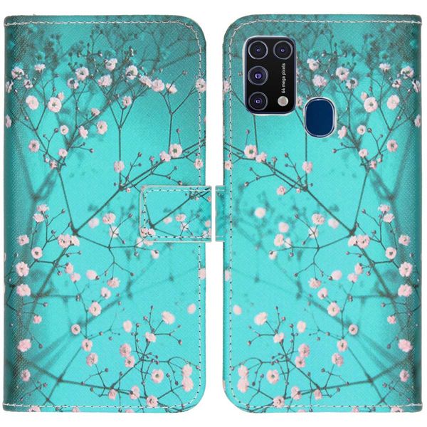 imoshion Design Softcase Bookcase Samsung Galaxy M31 - Blossom