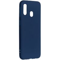 imoshion Color Backcover Samsung Galaxy A40 - Donkerblauw