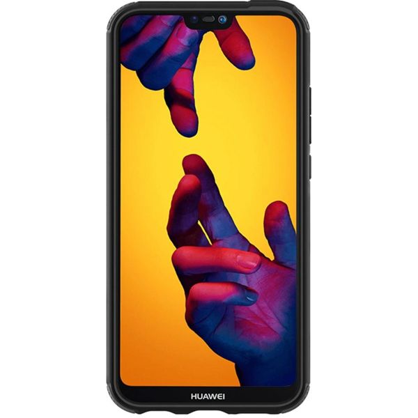 Spigen Marked Armor Backcover Huawei P20 Lite - Zwart