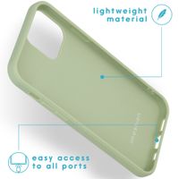 imoshion Color Backcover iPhone 12 (Pro) - Olive Green