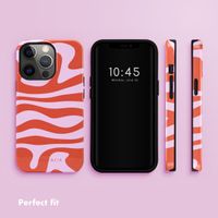 Selencia Vivid Back Cover Apple iPhone 13 Pro - Dream Swirl Pink