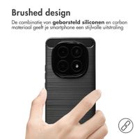 imoshion Brushed Backcover Xiaomi Redmi Note 15 Pro (4G) - Zwart