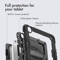 Accezz Rugged Back Cover with shoulder strap Apple iPad Air 11 inch (2026) M4 / (2025) M3 / (2024) M2 - Black