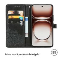 imoshion Mandala Bookcase Oppo A40 (4G) / Oppo A40M (4G) / Oppo A60 (5G) - Zwart