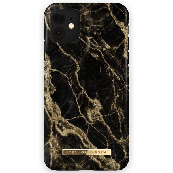 iDeal of Sweden Fashion Backcover iPhone 11 - Golden Smoke Marble