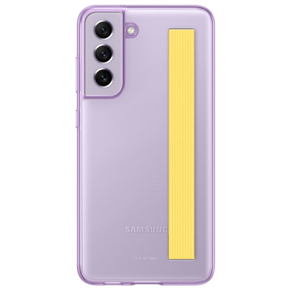 Samsung Originele Slim Strap Cover Galaxy S21 FE - Lavender