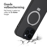 Accezz Ring Stand Backcover met MagSafe Apple iPhone 14 Pro Max - Zwart