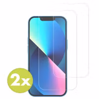 Accezz Gehard Glas Screenprotector 2-pack iPhone 13 Mini