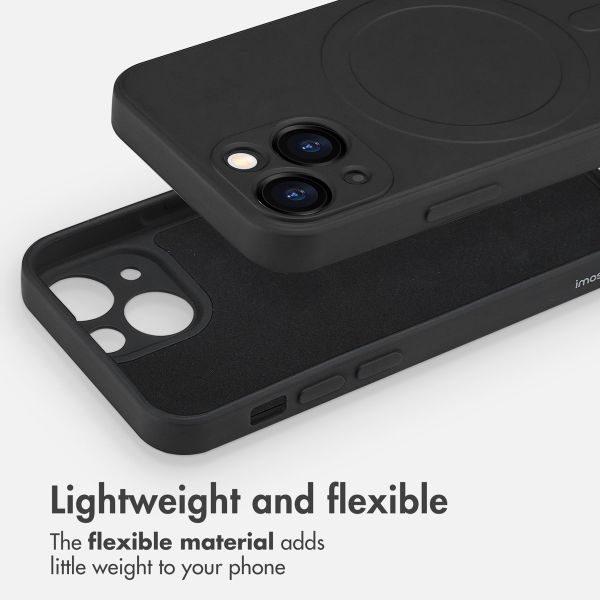 imoshion Colour Back Cover with MagSafe Apple iPhone 13 Mini - Black