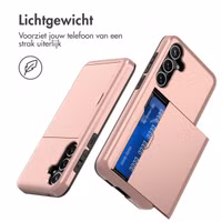 imoshion Backcover met pasjeshouder Samsung Galaxy A55 - Rosé Goud