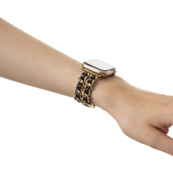 iDeal of Sweden Chain Watch Band Apple Watch | 38/40/41/42 mm - Noir Gold