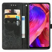 imoshion Mandala Bookcase Oppo A74 (5G) / A54 (5G) - Zwart