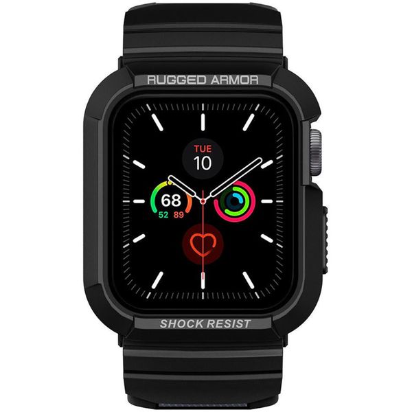 Spigen Rugged Armor™ Pro case Apple Watch 40 mm / 41 mm - Zwart