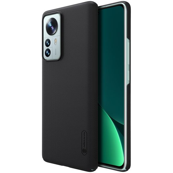 Nillkin Super Frosted Shield Case Xiaomi 12 Pro - Zwart