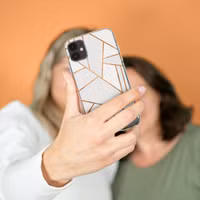 imoshion Design hoesje Samsung Galaxy A50 / A30s - White Graphic