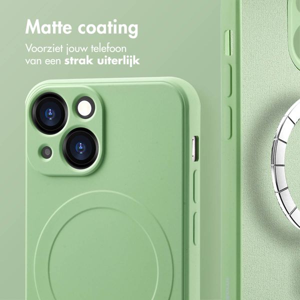 imoshion Color Backcover met MagSafe iPhone 13 Mini - Groen