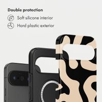 Selencia Vivid Case with MagSafe Google Pixel 11 Pro - Art Wave Black