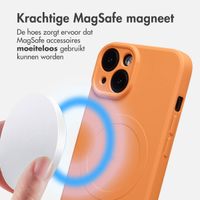imoshion Color Backcover met MagSafe Apple iPhone 14 - Neon Orange