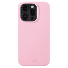 Holdit Silicone Case iPhone 14 Pro - Pink