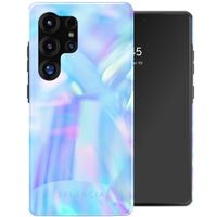 Selencia Vivid Tough Backcover Samsung Galaxy S25 Ultra - Holographic Blue Dream