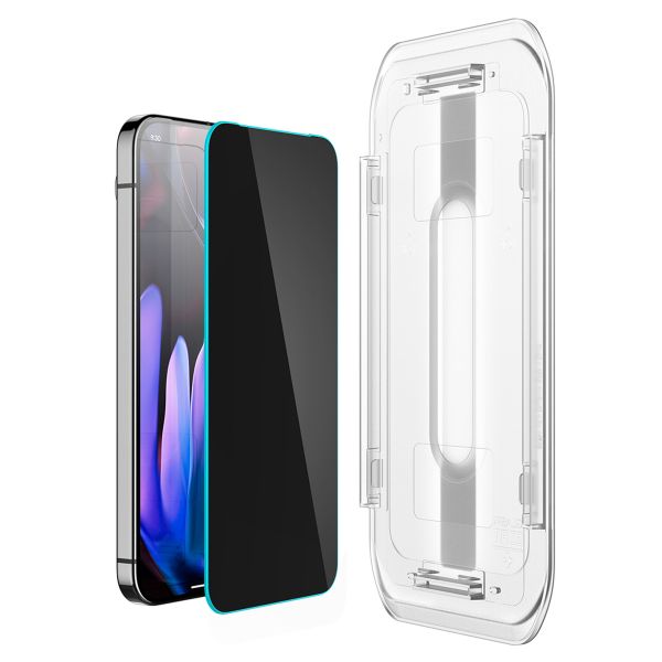 Spigen GLAStR Privacy EZ Fit Screenprotector + Applicator Google Pixel 9 / 9 Pro / 10 / 10 Pro