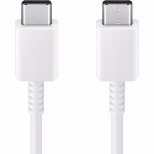 Samsung 2x Originele USB-C naar USB-C kabel in Fabrieksverpakking - 1 meter - 25 Watt - Wit